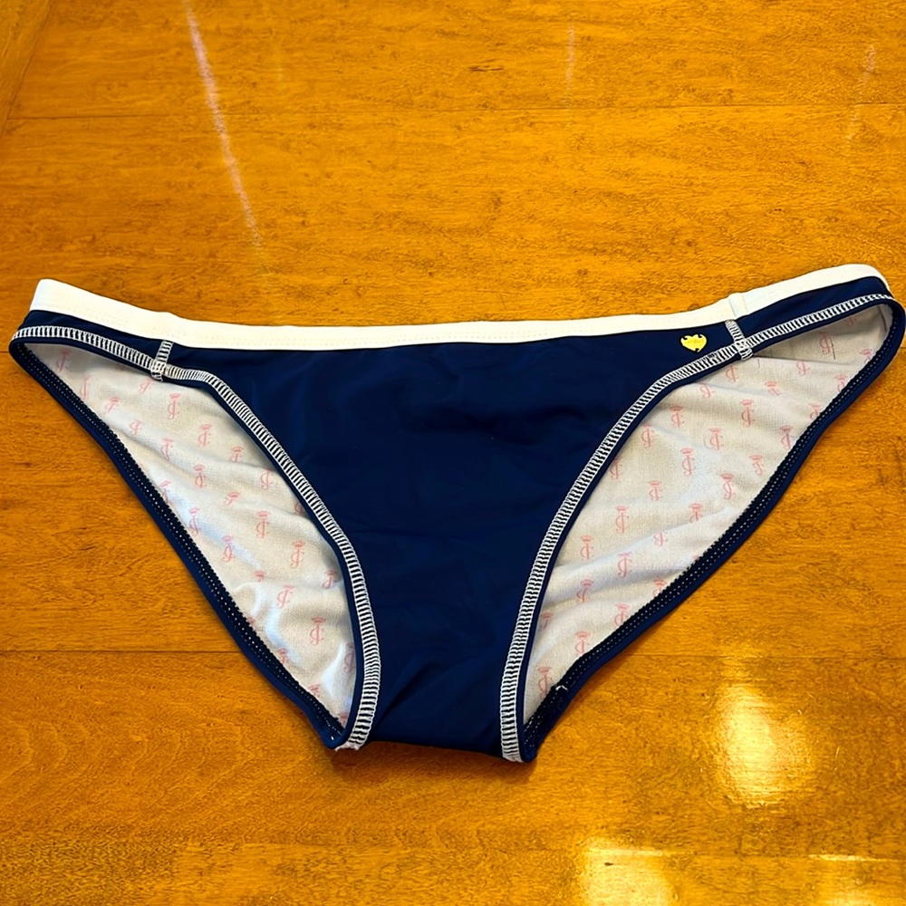 Juicy Couture Bikini Bottom Navy SZ XL New/Never worn